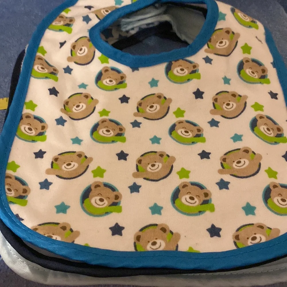5 Baby Bibs